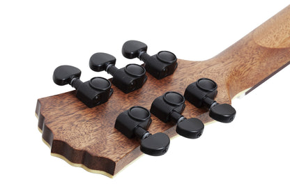 Headstock back, Grover tuners
