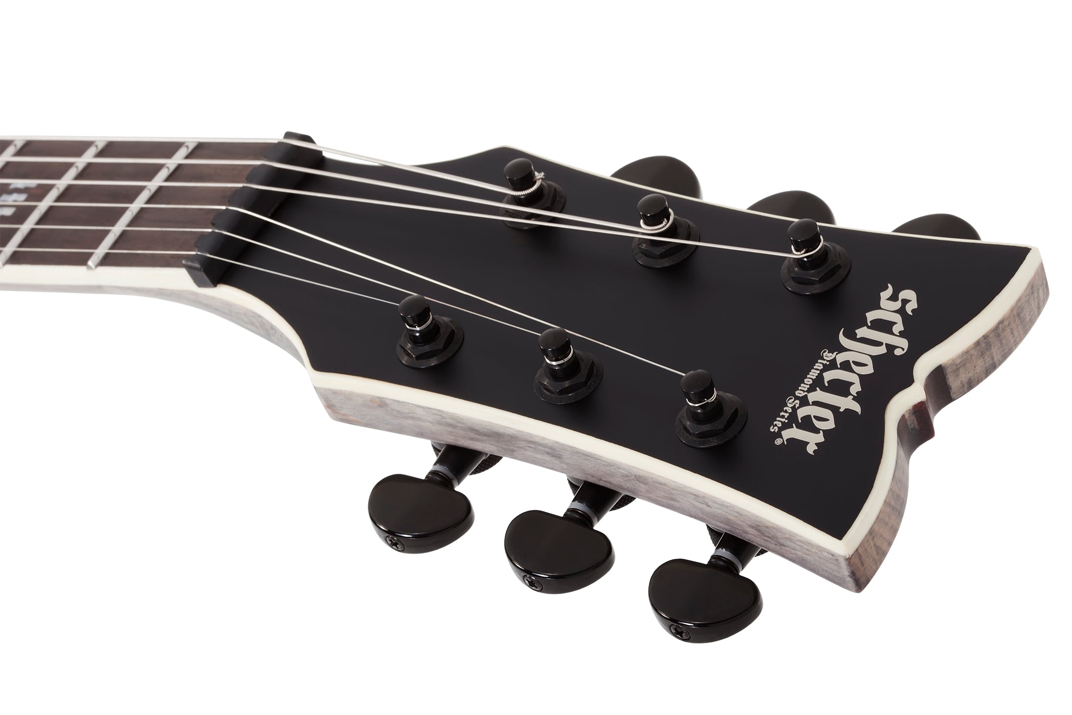 Schecter Solo-II SLS Elite Evil Twin Electric Guitar, Satin Black