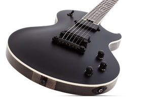 Schecter Solo-II SLS Elite Evil Twin Electric Guitar, Satin Black