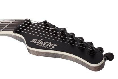 Schecter PT SLS Elite Evil Twin Electric Guitar, Satin Black