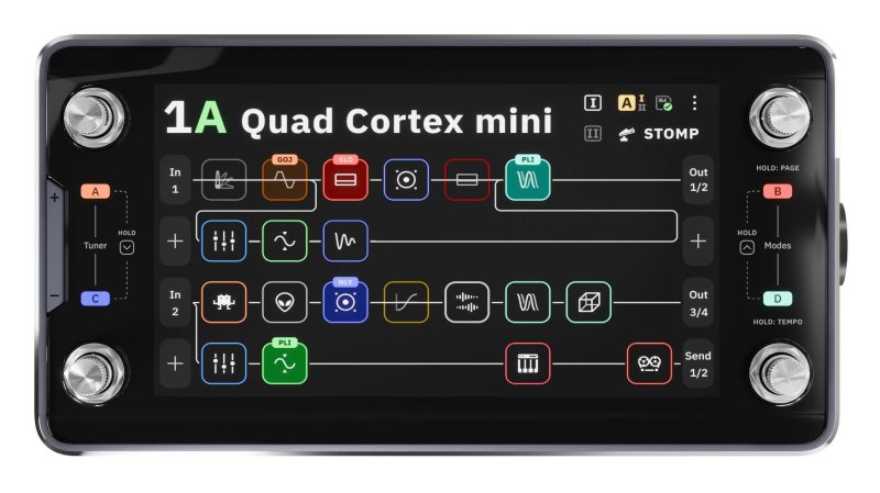Neural DSP Quad Cortex Mini Modeling and Effects Processor