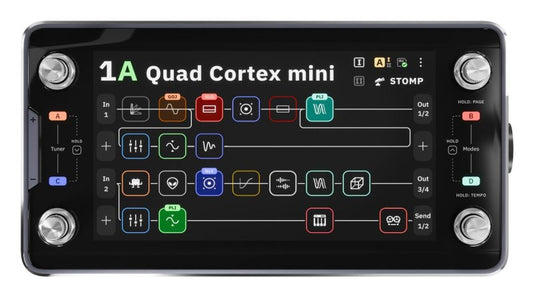 Neural DSP Quad Cortex Mini Modeling and Effects Processor