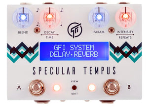 GFI System Specular Tempus Reverb and Delay Pedal