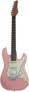 Schecter Nick Johnston Traditional H/S/S Electric Guitar in Atomic Coral 