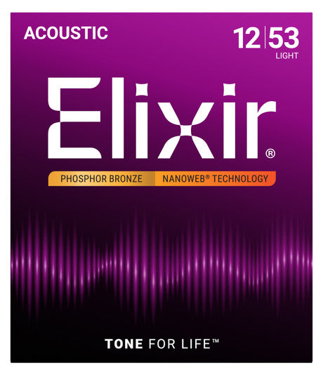Acoustic Guitar Strings – Phosphor Bronze 12-53