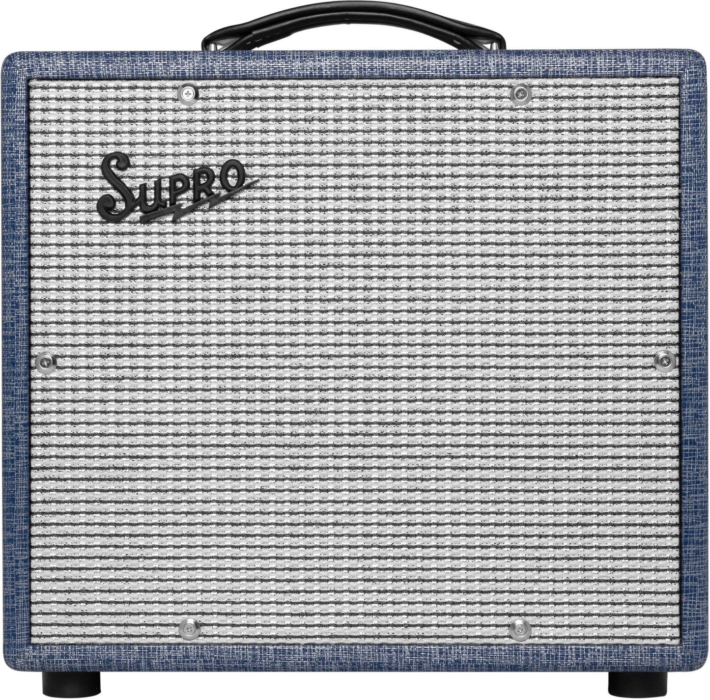 Supro Montauk 15-Watt 1x10 Guitar Combo Amp in Blue Rhino