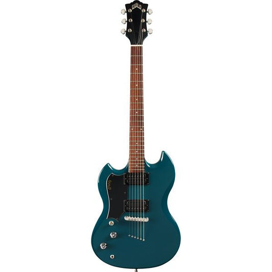 Guild Polara Leftie in Blue Steel