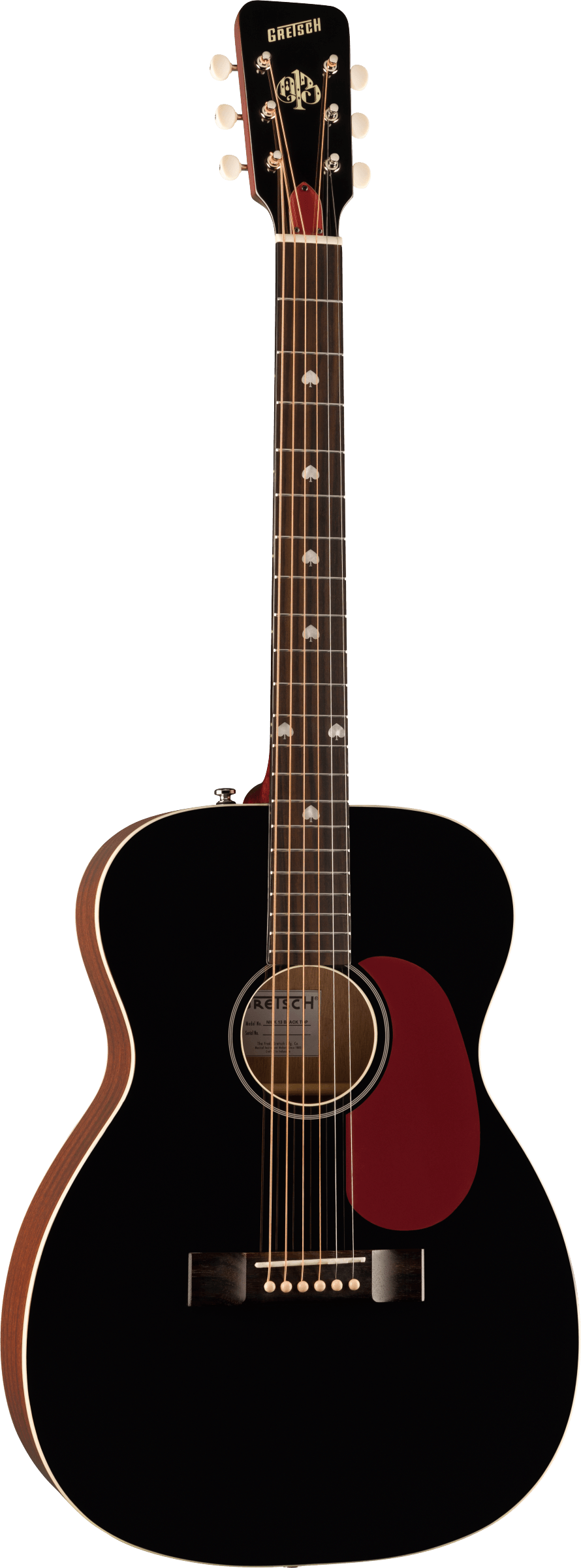 Gretsch Nick 13 Outlaw Heart Electric Acoustic Guitar in Black