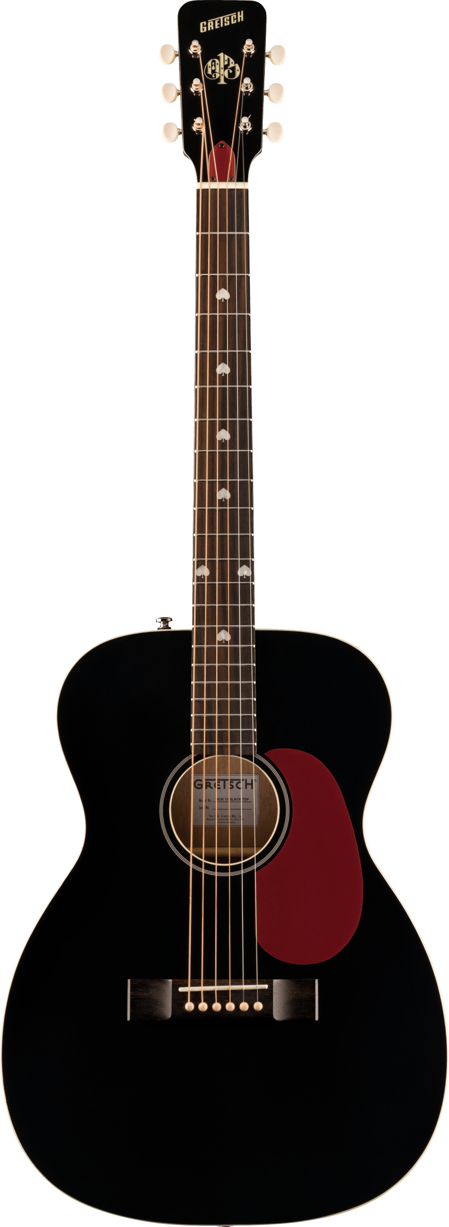 Gretsch Nick 13 Outlaw Heart Electric Acoustic Guitar in Black