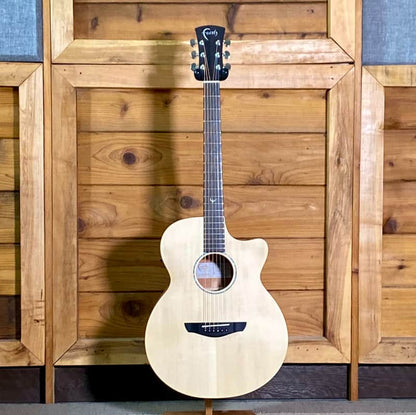 Faith Guitars Naked Venus Cutaway Electric / Acoustic Guitar