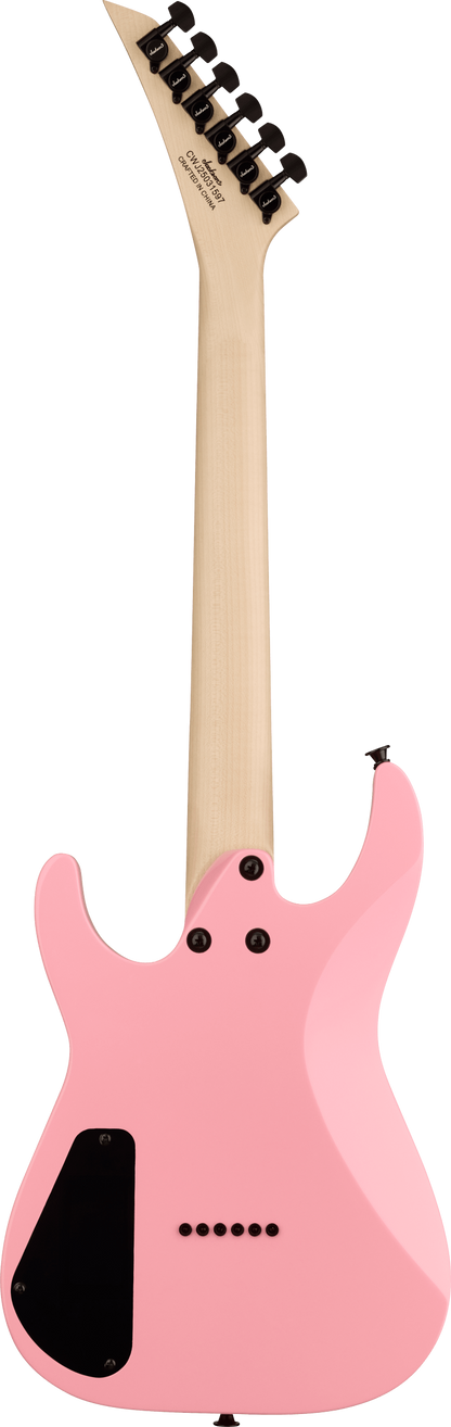 Jackson JS Series Dinky Minion JS1X M 2/3 Size Electric Guitar in Bubble Gum Pink