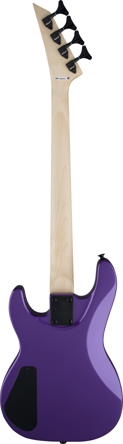 Jackson JS Series Concert™ Bass Minion JS1X in Pavo Purple