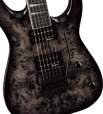 Jackson JS Series Dinky® Arch Top JS32 DKAP in Transparent Black