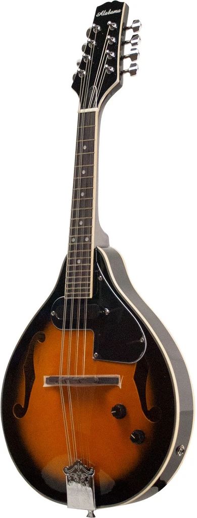 Alabama ALM15E A-Style Electric- Acoustic Mandolin with EQ in Tobacco Sunburst