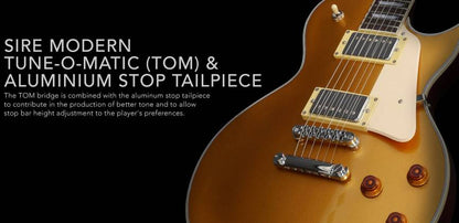 Sire L7 Larry Carlton Single-Cut Electric Guitar in Tobacco Sunburst