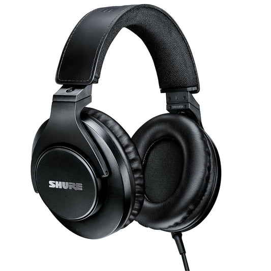 Shure SRH440A Professional Studio Headphones with Detachable Cable-Black srh-440-a