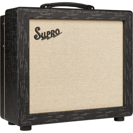 Supro Amulet 1x10 Vintage-Voiced 15W Peak 1x10" Combo Guitar Amplifier 1612RT