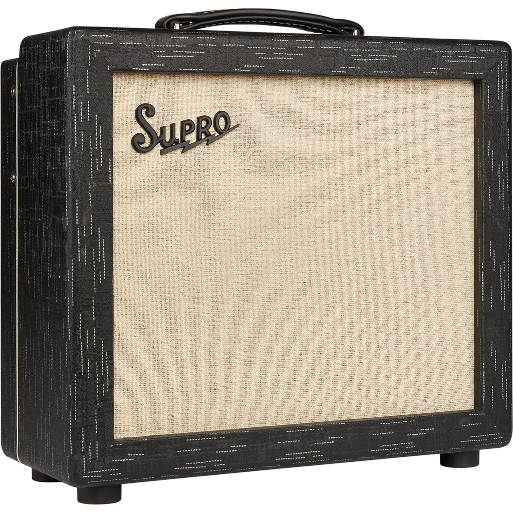 Supro Amulet 1x10 Vintage-Voiced 15W Peak 1x10" Combo Guitar Amplifier 1612RT