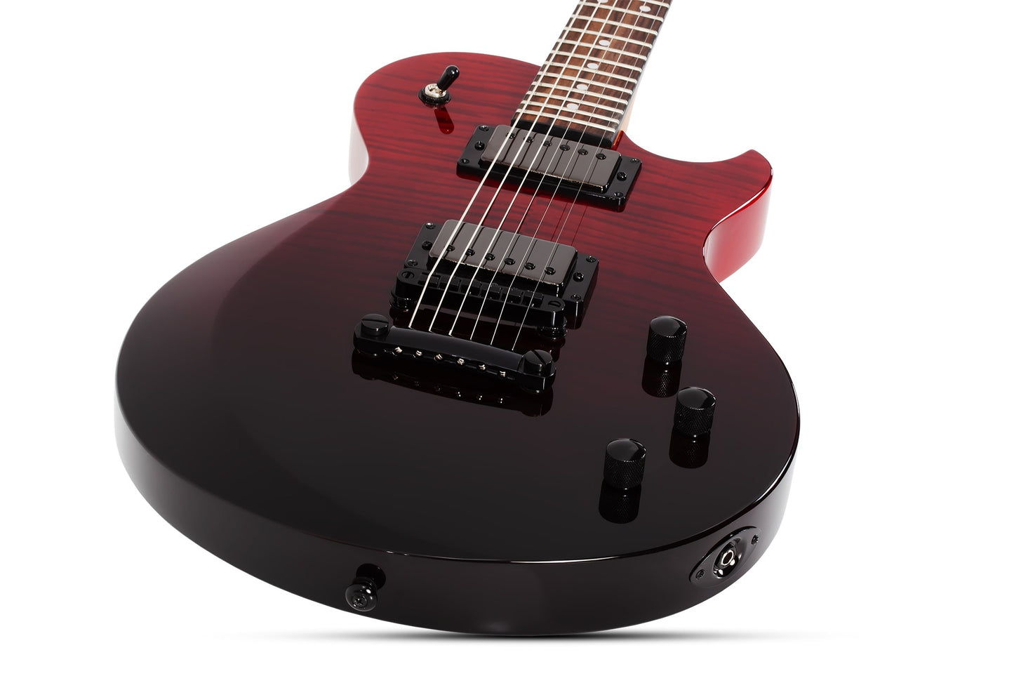 Schecter Solo-II Standard Electric Guitar in Blood Burst