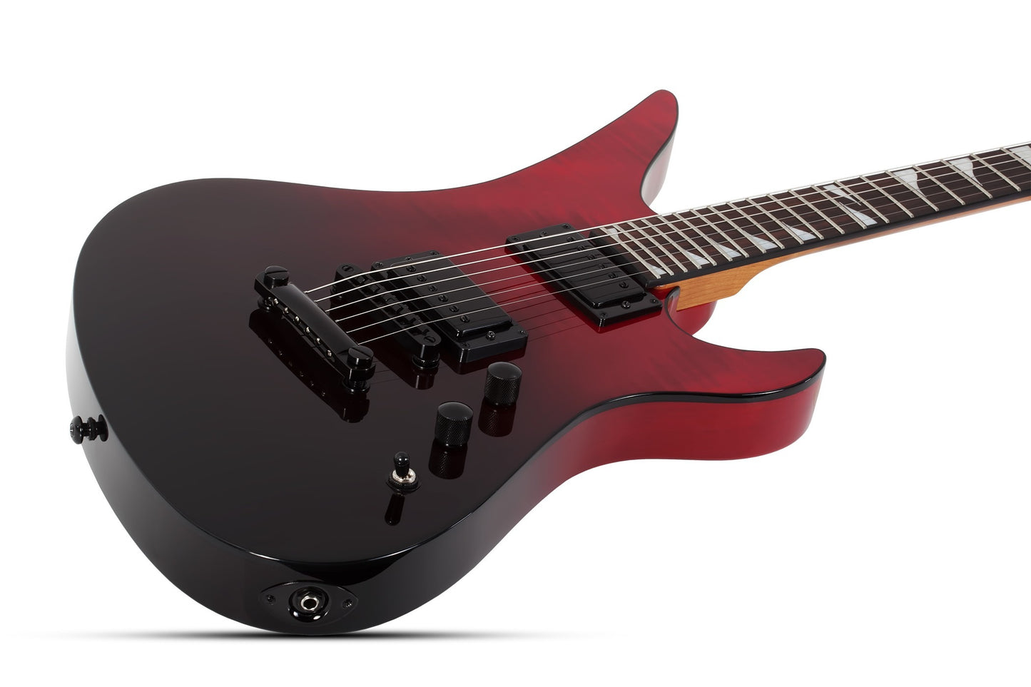 Schecter Avenger Standard Electric Guitar in Blood Burst