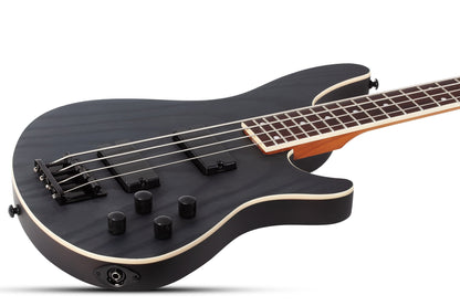 Schecter C-4 Standard 4-String Electric Bass in Charcoal Satin