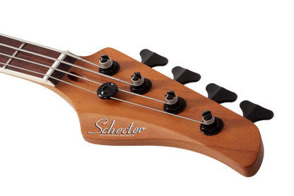 Schecter C-4 Standard 4-String Electric Bass in Charcoal Satin