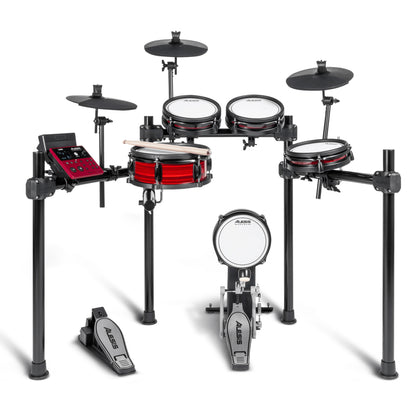 Alesis Nitro Pro Kit Professional 8 Piece Electronic Drum Kit with Mesh Heads and Bluetooth