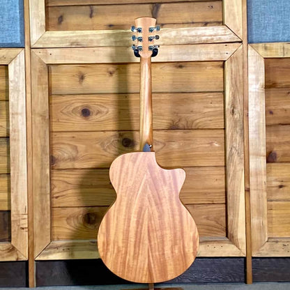 Faith Guitars Naked Venus Cutaway Lefty Electric Acoustic Guitar