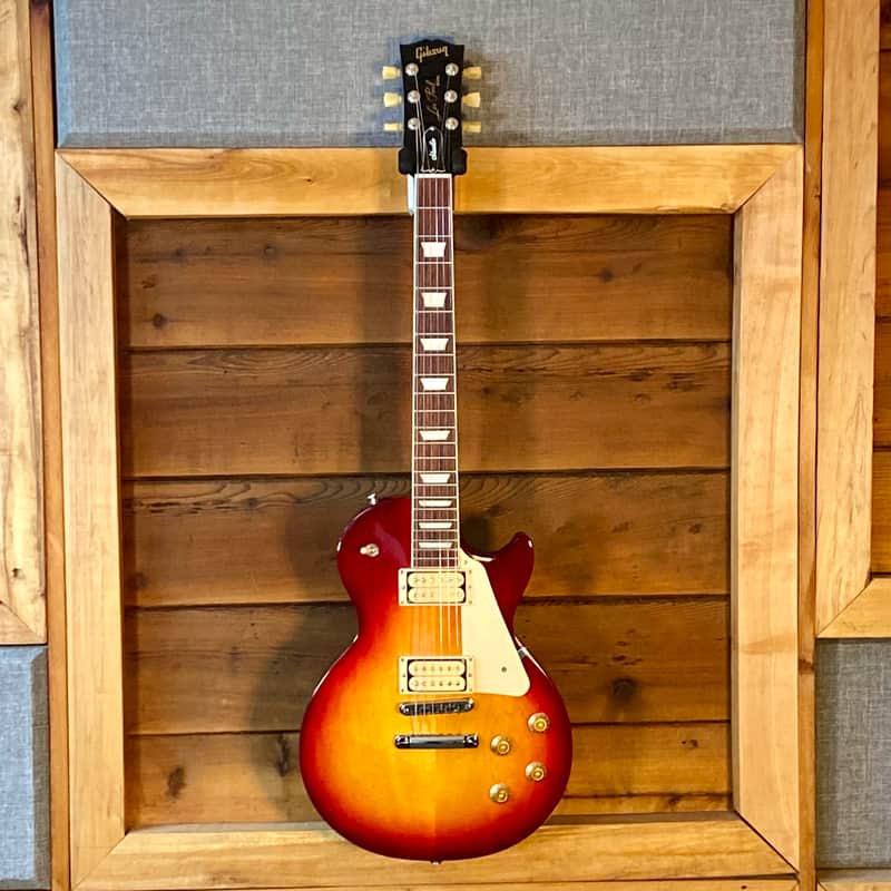 Gibson Les Paul Studio Double Trouble Electric Guitar with Softshell Case in Cherry Sunburst