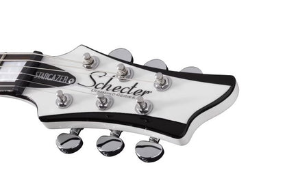 Schecter Stargazer-6 Electric Guitar in Gloss White