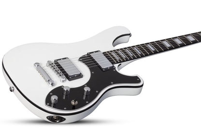 Schecter Stargazer-6 Electric Guitar in Gloss White