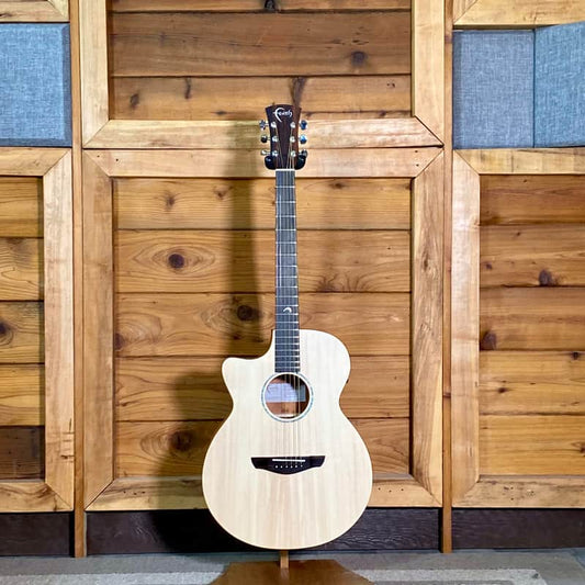 Faith Guitars Naked Venus Cutaway Lefty Electric/ Acoustic Guitar