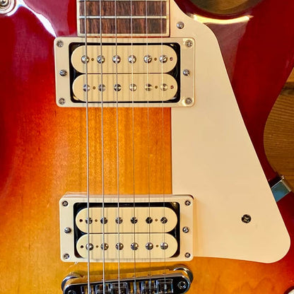Gibson Les Paul Studio Double Trouble Electric Guitar with Softshell Case in Cherry Sunburst