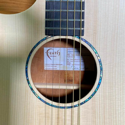 Faith Guitars Naked Venus Cutaway Lefty Electric Acoustic Guitar