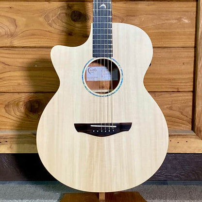 Faith Guitars Naked Venus Cutaway Lefty Electric Acoustic Guitar