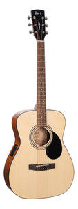 Cort Guitars AF510E-OP Standard Series Acoustic / Electric Guitar, Open Pore