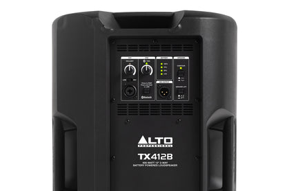 Alto Professional TX412B 600W 12-inch Battery-Powered Loudspeaker with Bluetooth