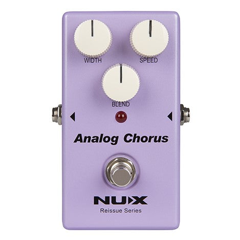 NUX Vintage Analog Chorus Pedal With True Bypass Switching