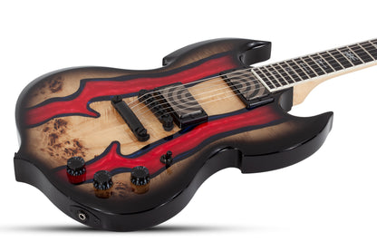 Wylde Audio Barbarian Special Edition Blood River Burl Lefty PRE ORDER