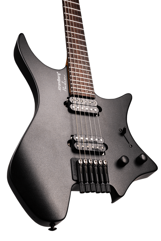 Strandberg Boden Essential 6 Electric Guitar in Black Granite