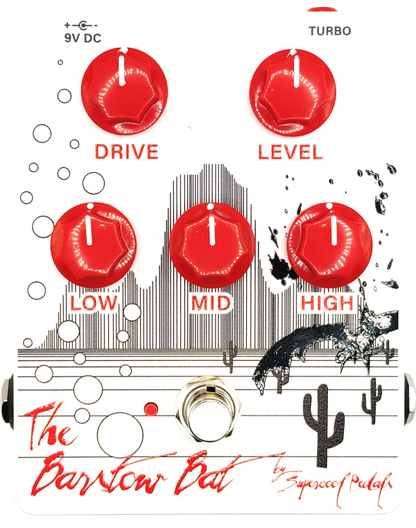 Supercool Pedals The Barstow Bat Distortion Pedal