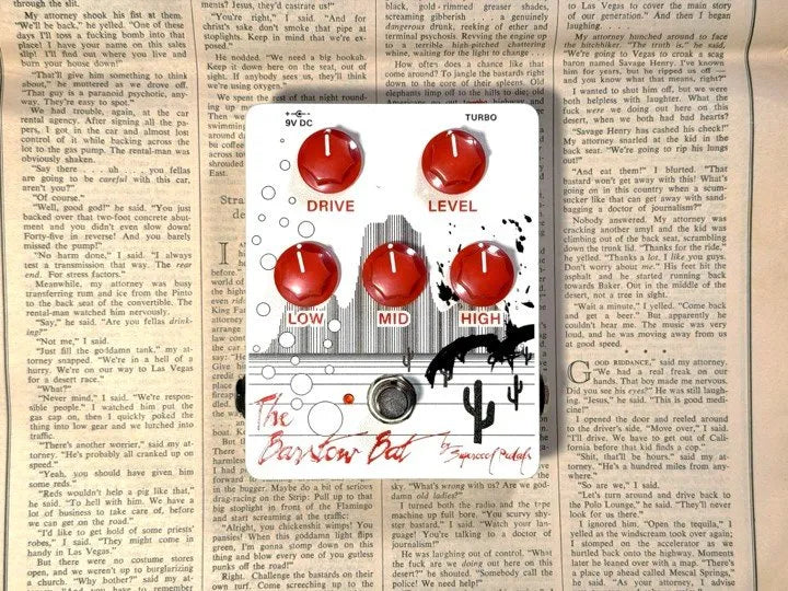 Supercool Pedals The Barstow Bat Distortion Pedal