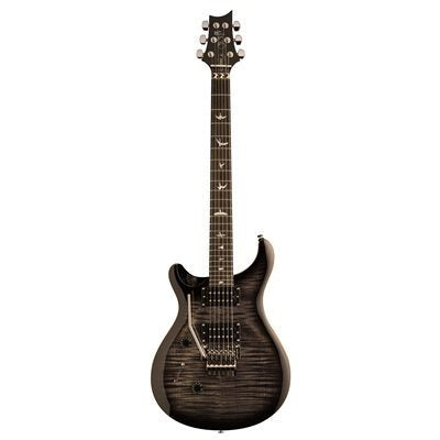 PRS SE Custom 24 Floyd Rose Lefty in Charcoal Burst