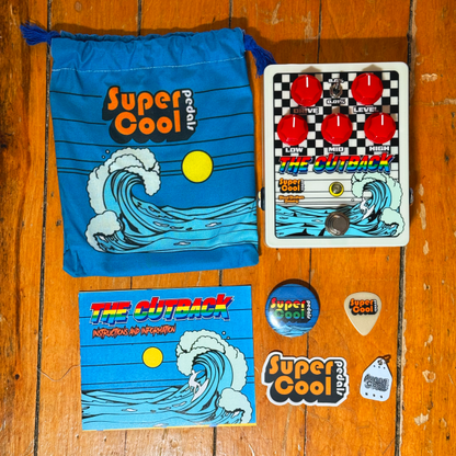 Supercool Pedals The Cutback Preamp-style Distortion Pedal