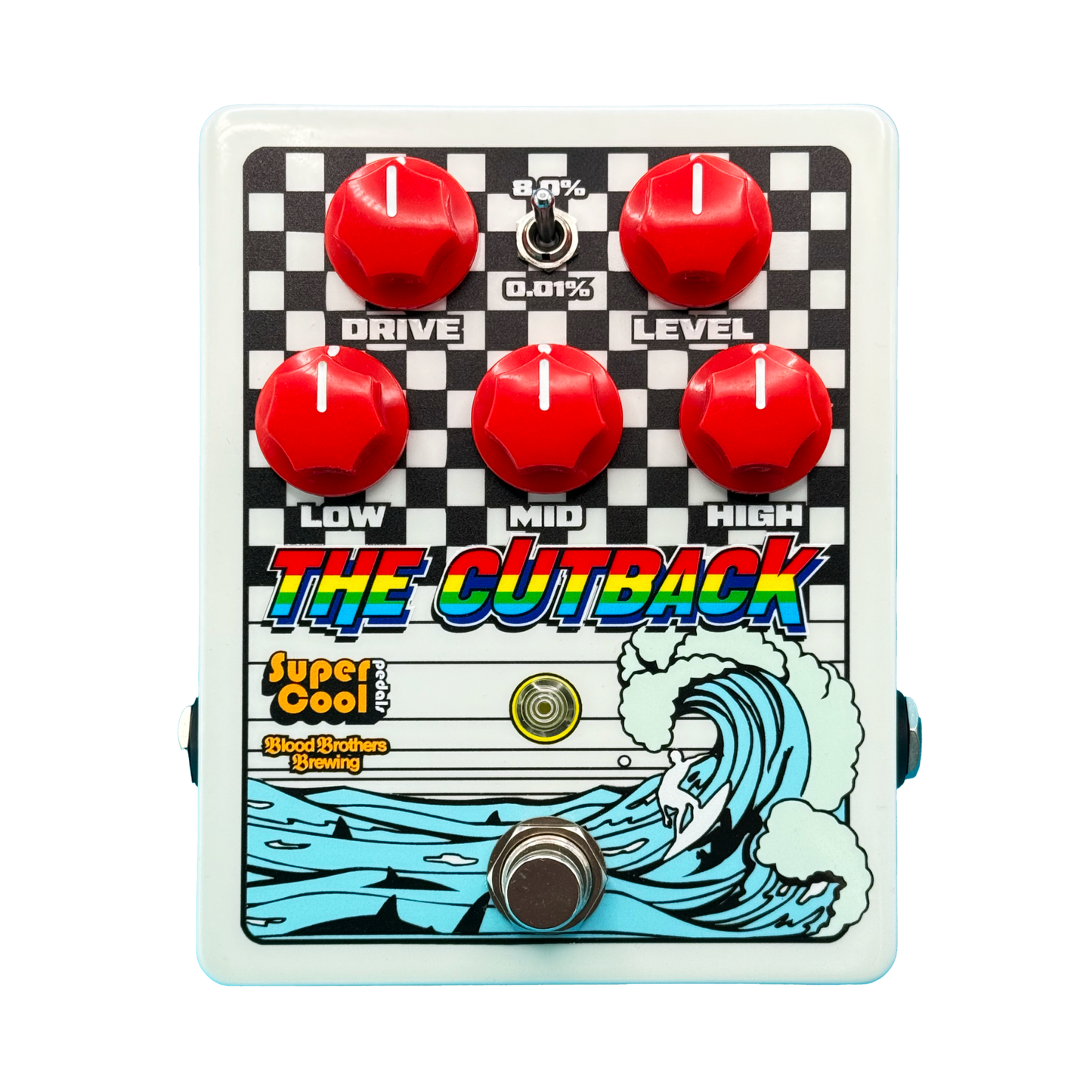 Supercool Pedals The Cutback Preamp-style Distortion Pedal