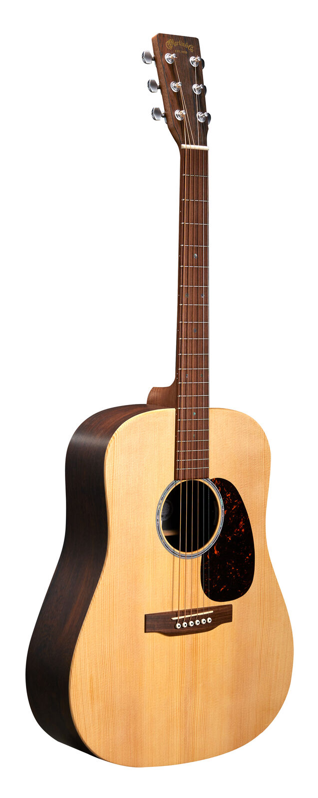 Martin D-X2E Spruce/Brazilian Rosewood HPL Dreadnought Electric-Acoustic Guitar with Gigbag