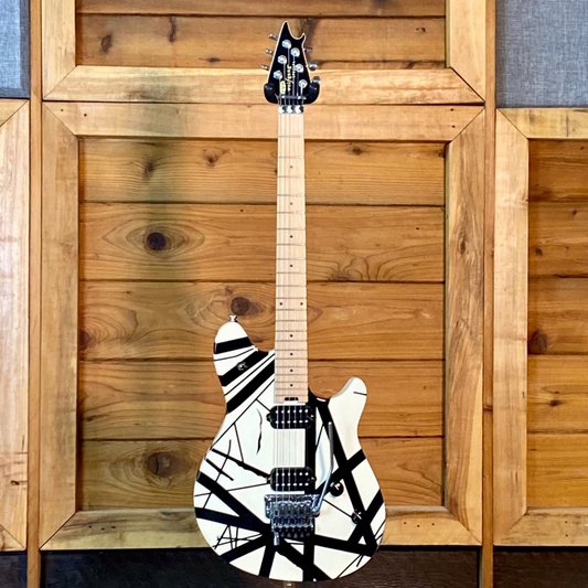 EVH Wolfgang Special Striped With EVH Hardcase USED
