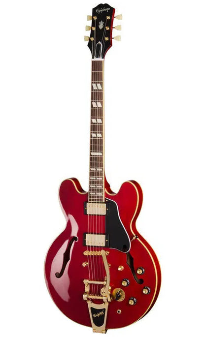 Epiphone Back to the Future ES-345 Electric Guitar with Hardshell Case - Cherry Red