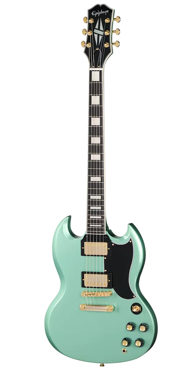 Epiphone SG Custom Electric Guitar with Gigbag - Inverness Green