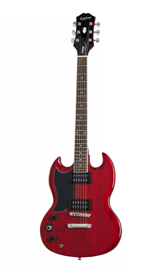 Epiphone SG Tribute E1 Lefty Electric Guitar in  Cherry Finish